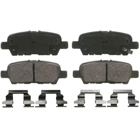 Wagner Brakes Ceramic Disc Pad Set, Zd1393 ZD1393